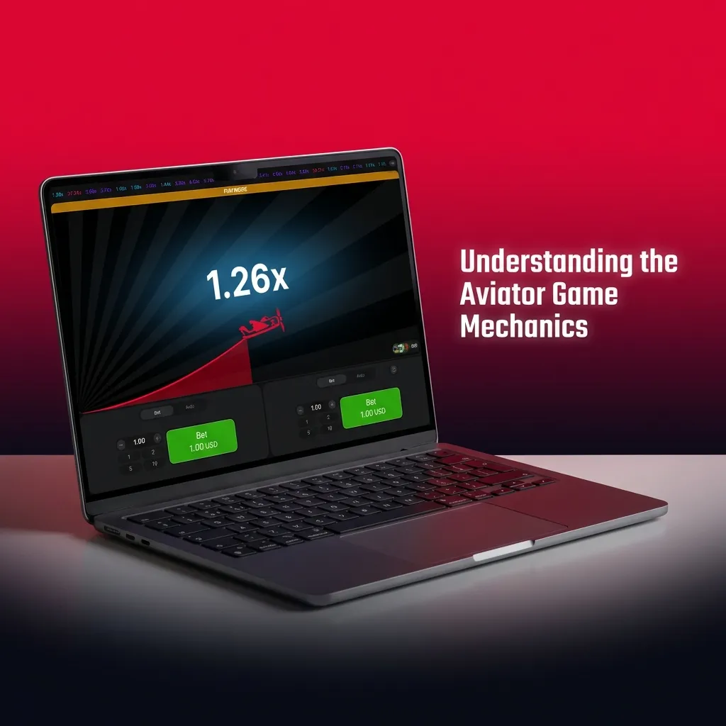 Aviator game interface showing ascending plane with multiplier climbing from 1.00x with cash-out button displayed