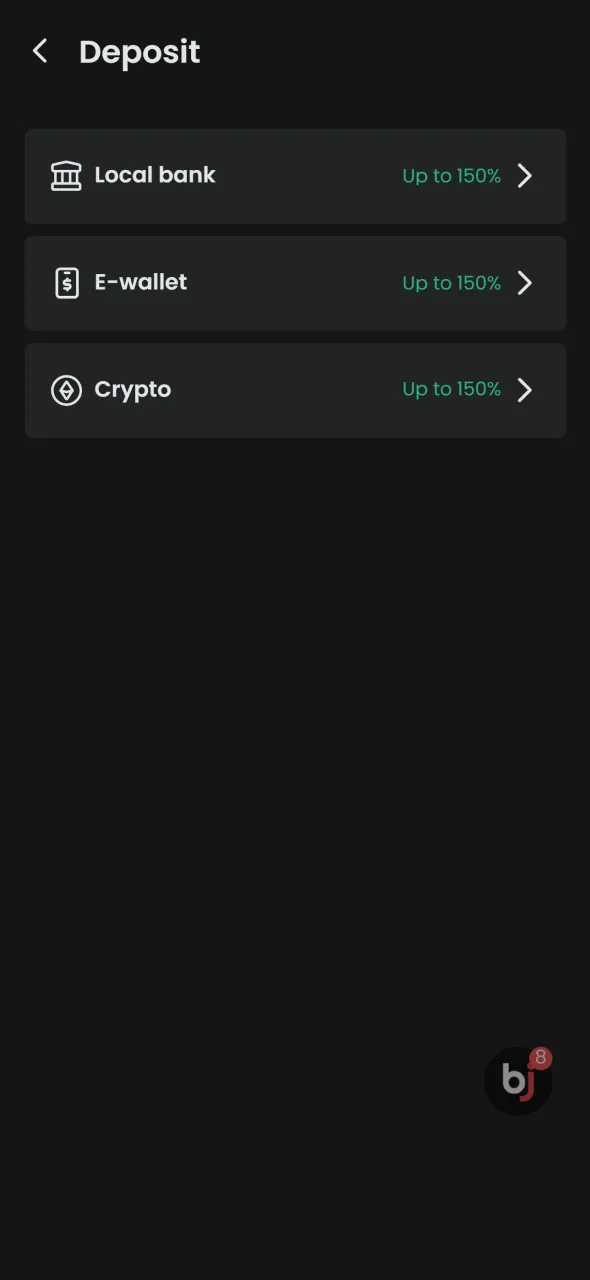 Deposit funds to unlock Aviator gameplay in the Baji Live app.