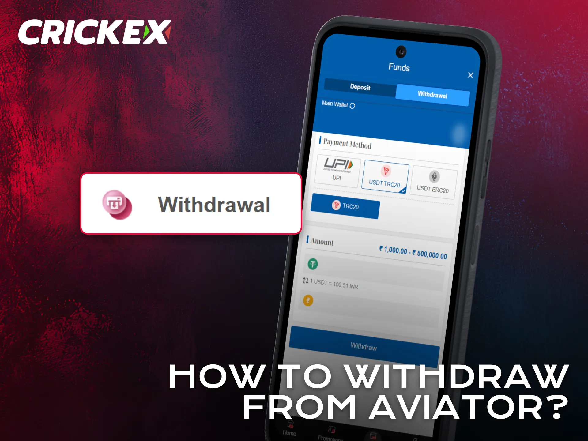 Withdraw Aviator profits easily through the Crickex app system.