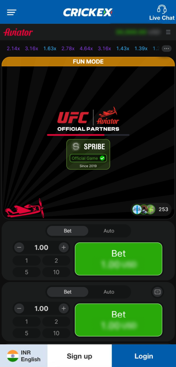 See the Crickex India Aviator loading screen before you start your next session.