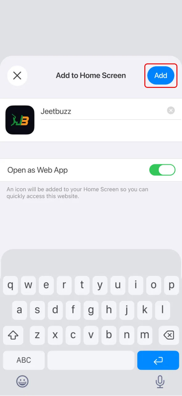 Confirm and launch Aviator app on Jeetbuzz devices.