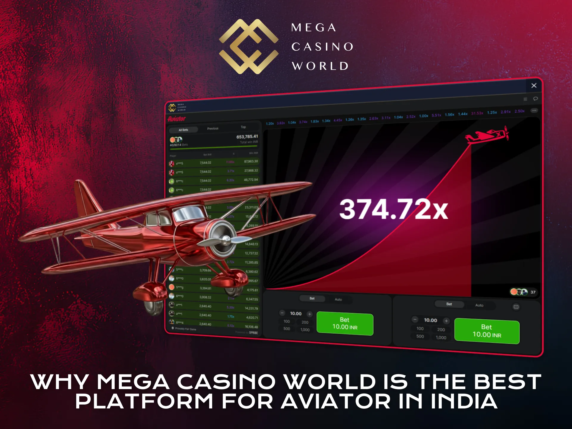 Choose Mega Casino World as your trusted platform for Aviator gameplay.