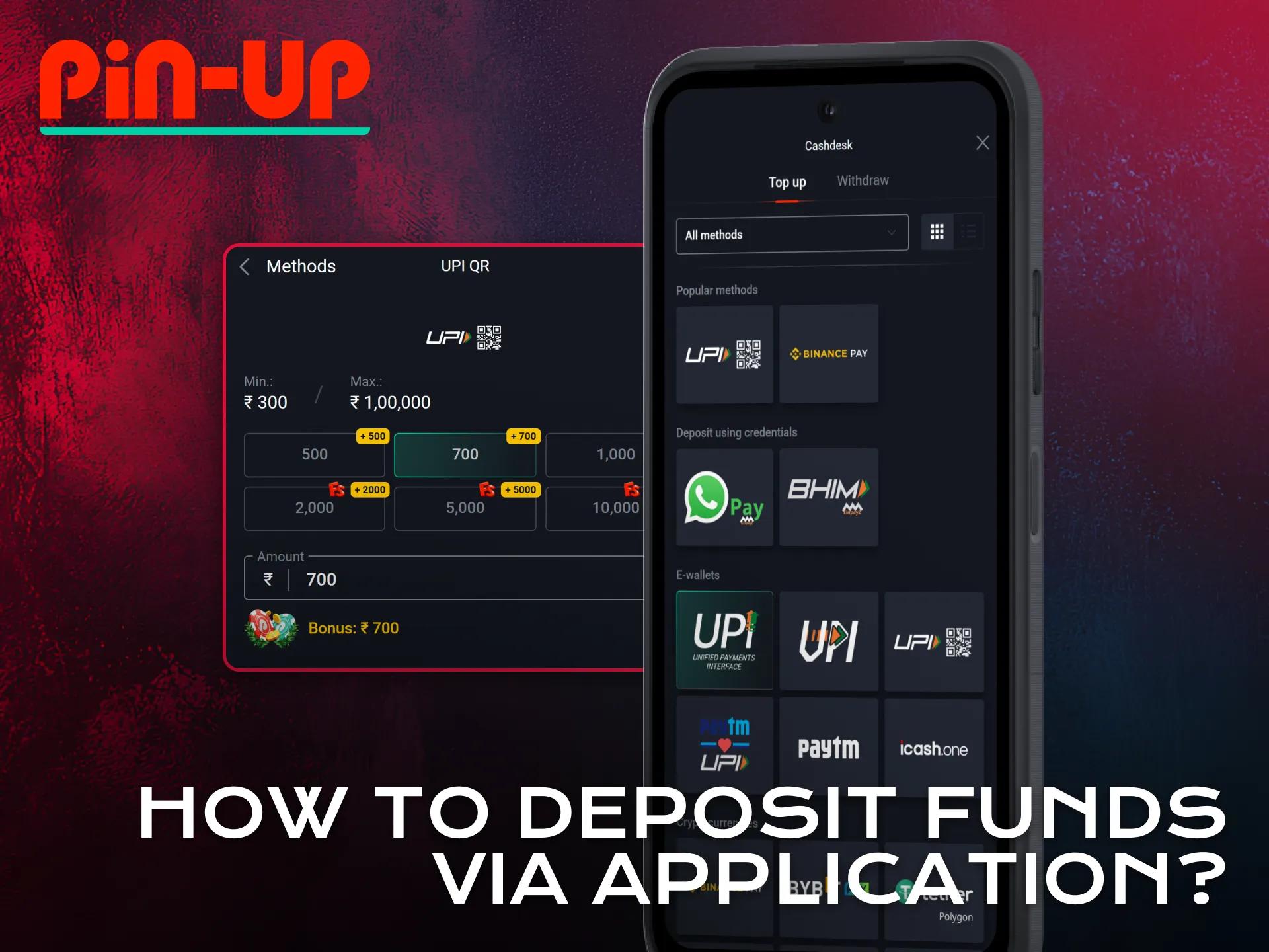 Deposit funds securely through the Pin-Up app for Aviator.