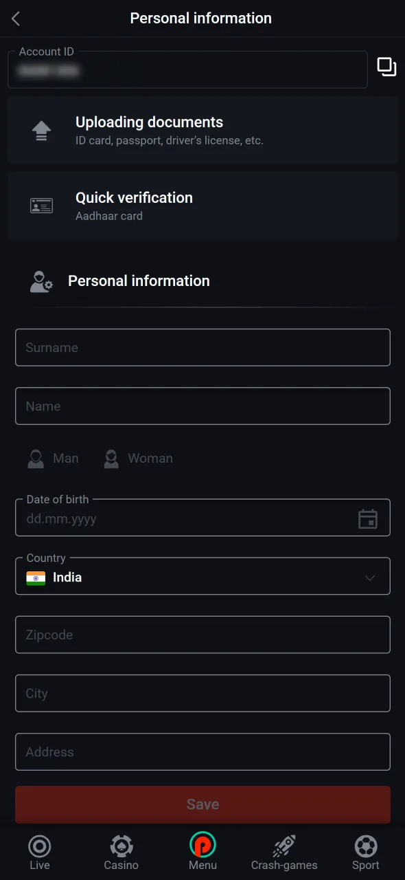 Verify your account to access Aviator fully in the Pin-Up app.