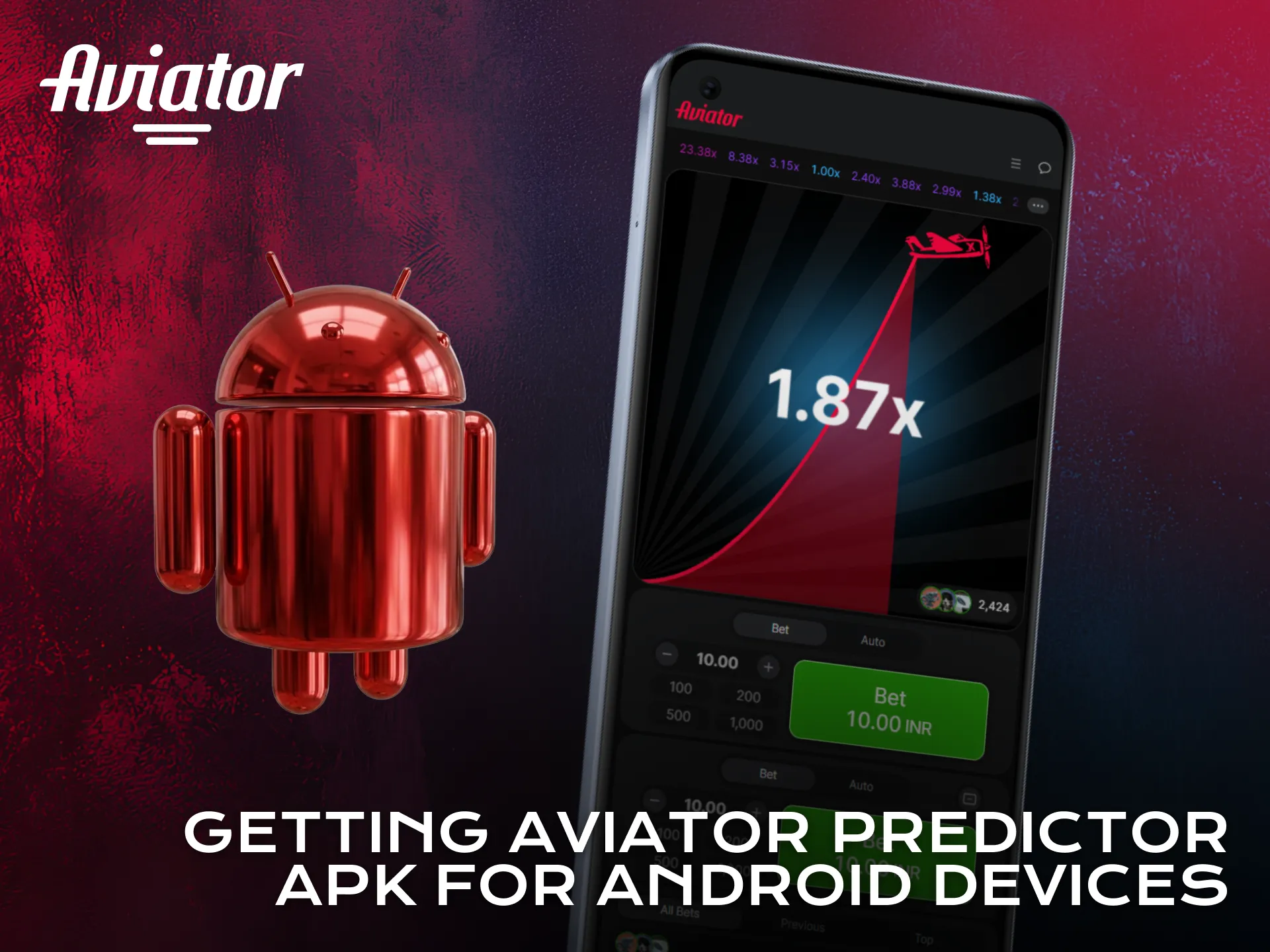 Download Aviator predictor APK for Android devices to test features.