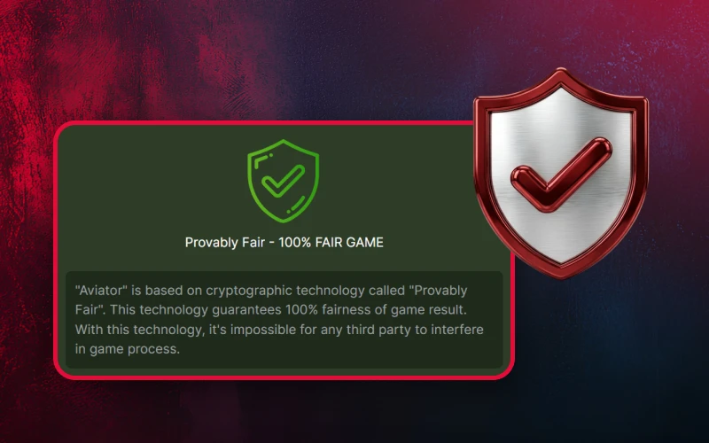 Trust Aviator fairness thanks to provably fair technology.