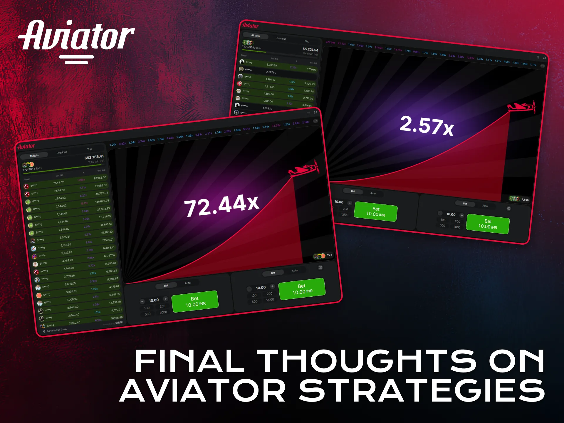Review final Aviator strategies to refine your overall gameplay.