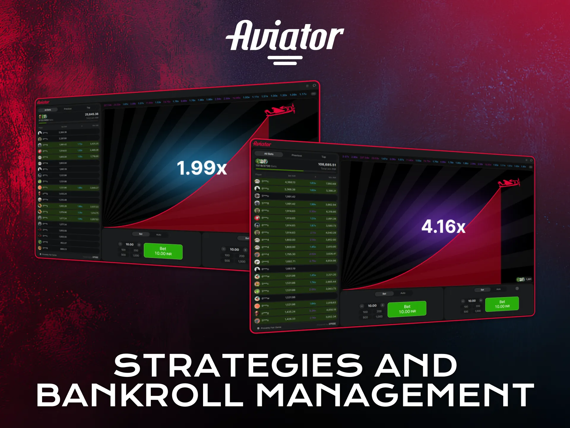 Apply strategies and bankroll management to improve Aviator results.