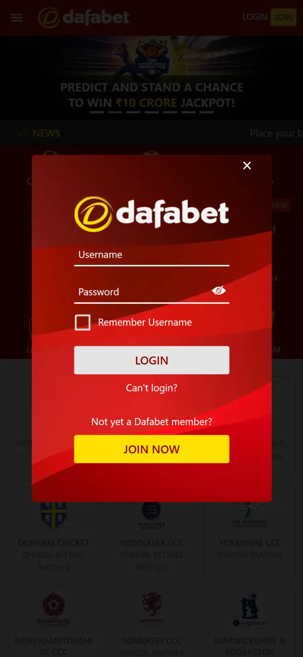 Log into your account to begin Aviator withdrawal process.