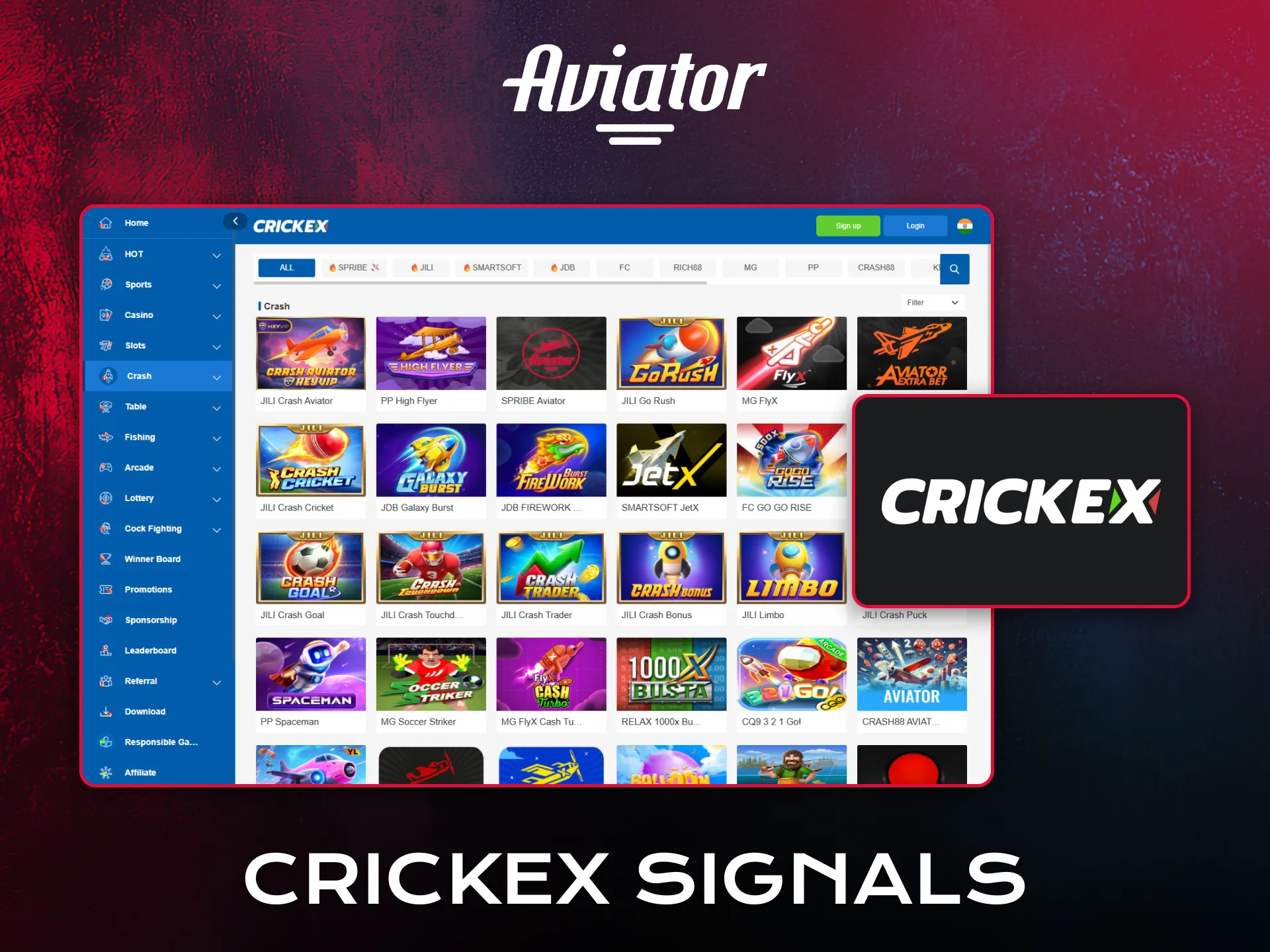 Discover Aviator signals from Crickex for betting insights.